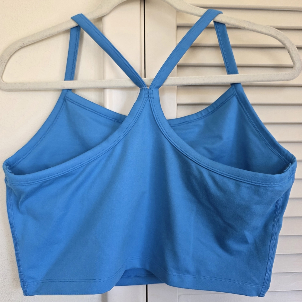 Women's Blue Sports Bra - Picture 2 of 6
